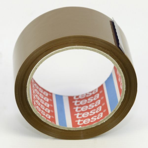 Tesa® 64014, PP-tape, 50 mm x 66 m, brun