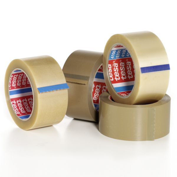 tesa® 4100 PVC-tape, klar, 50 mm x 66 m